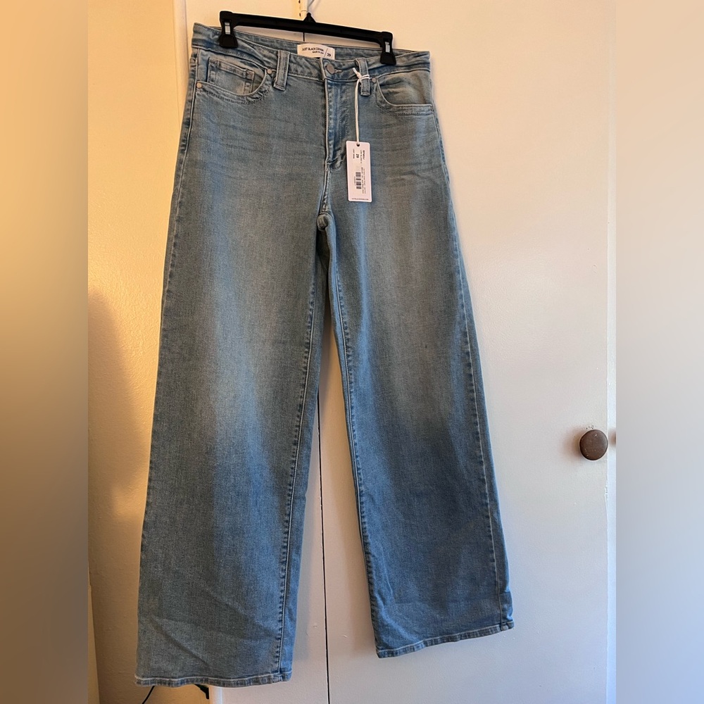 Just Black Light Blue Flare Jeans
